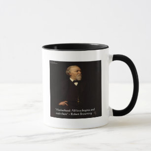 Robert Browning Berömd Moderskap Citat Mugg