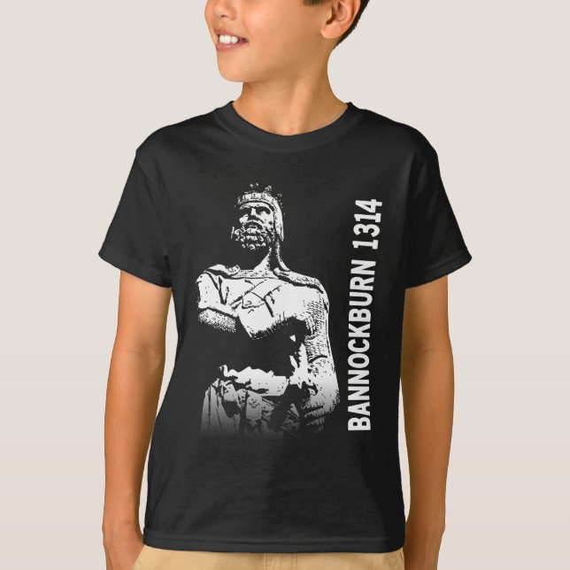 Robert Bruce Bannockburn 1314 tshirt T-shirt (Framsida)