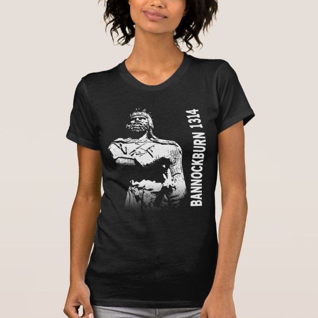 Robert Bruce Bannockburn 1314 tshirt T-shirt (Framsida)