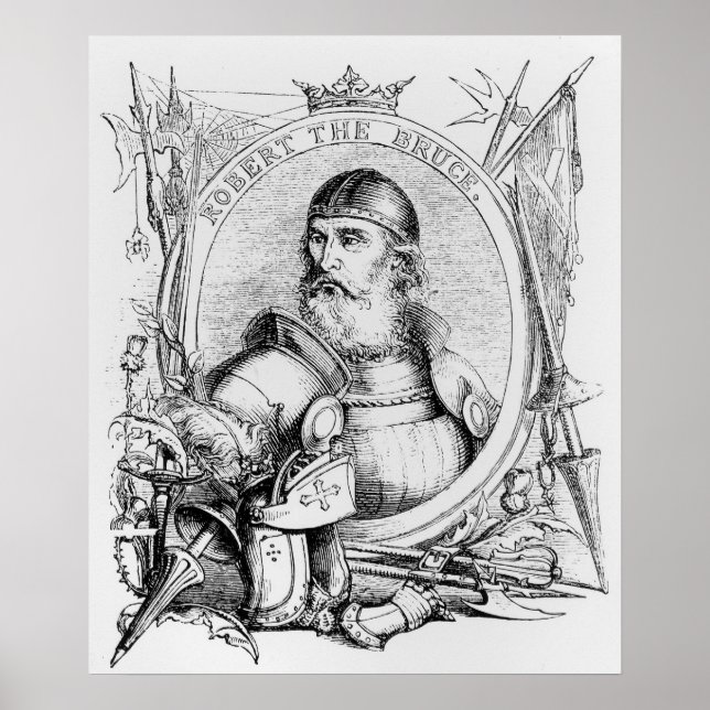 Robert Bruce porträtt Poster (Framsidan)