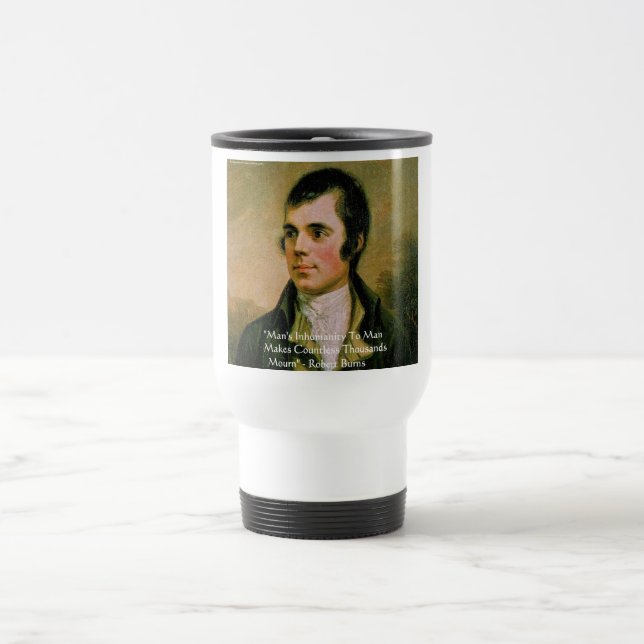 Robert Burns Berömd Citat Resemugg (Center)