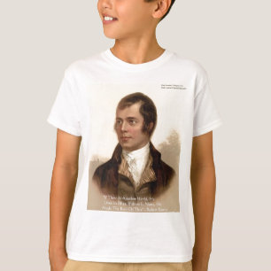 Robert Burns Berömd Citat Tröja