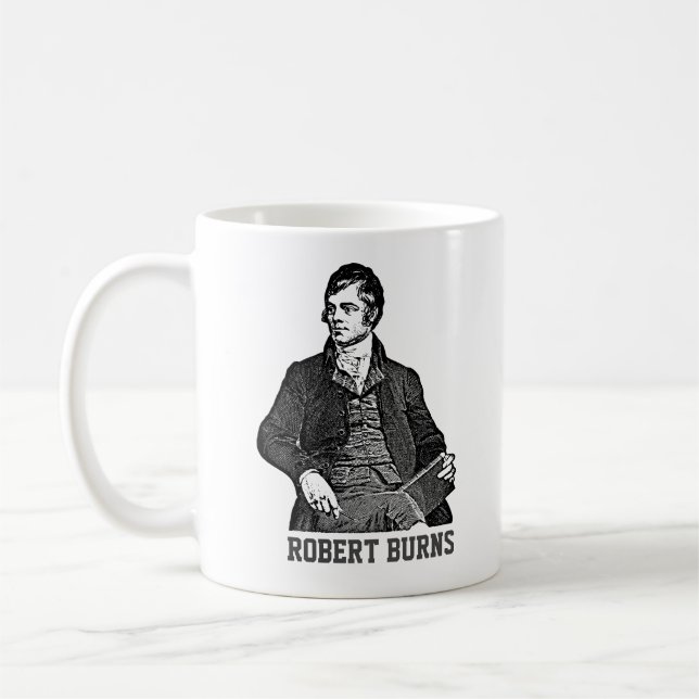 Robert Burns Coffee Mugg (Vänster)