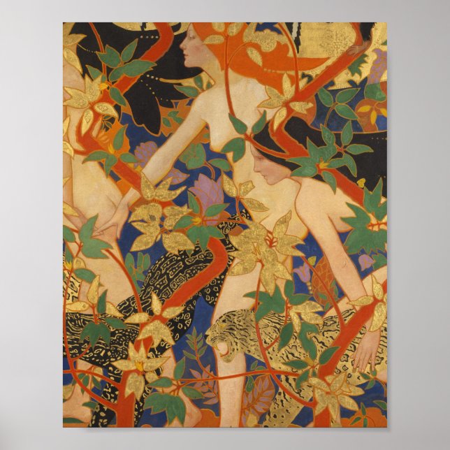 Robert Burns - Hunt (Diana och Hennes nymphs) Poster (Framsidan)