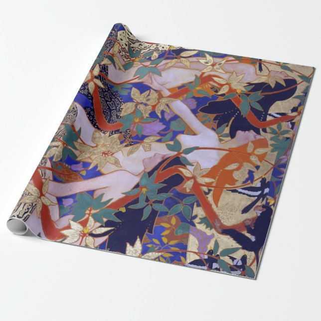 Robert Burns Hunt Diana och hennes nymphs Presentpapper (Utrullad)