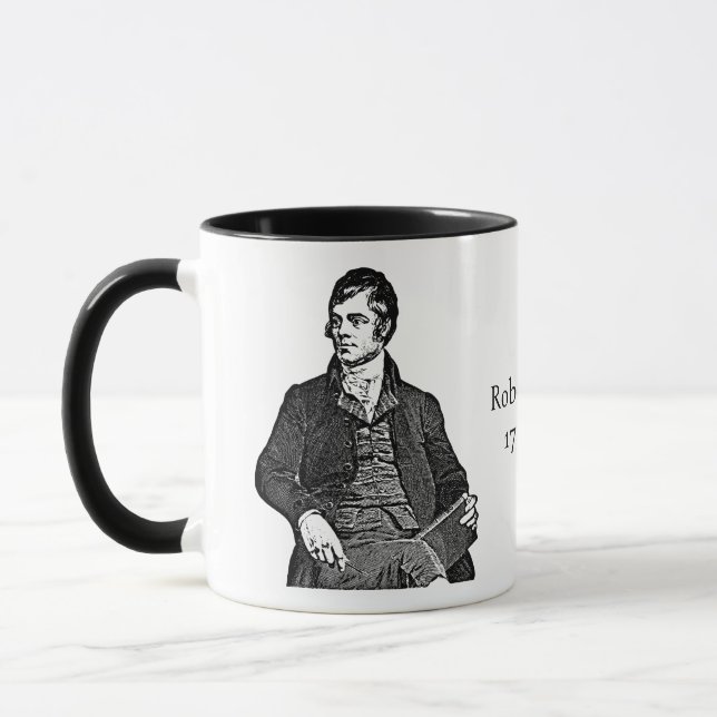 Robert Burns Mugg (Vänster)