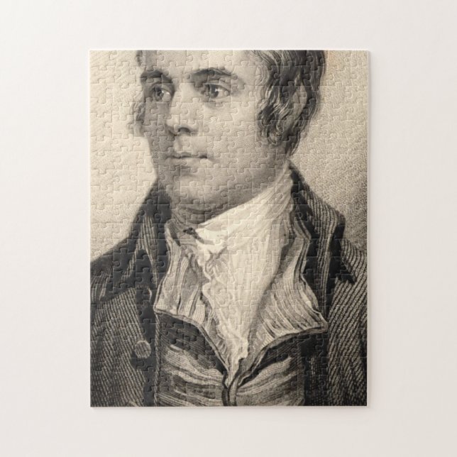 Robert Burns Portrait Pussel (Vertikal)