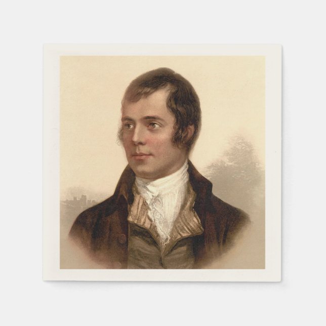 Robert Burns Scottish Dream Napkins Pappersservett (Framsidan)