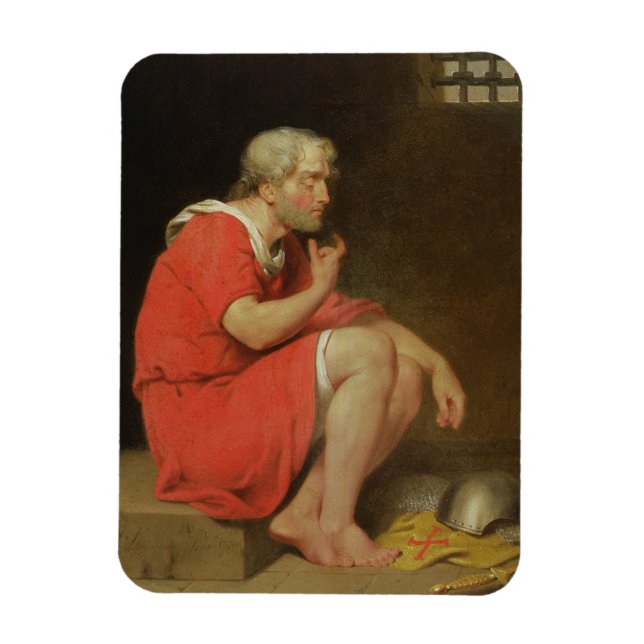 Robert (c.1054-1134) Duke of Normany in Prison, 1 Magnet (Vertikal)