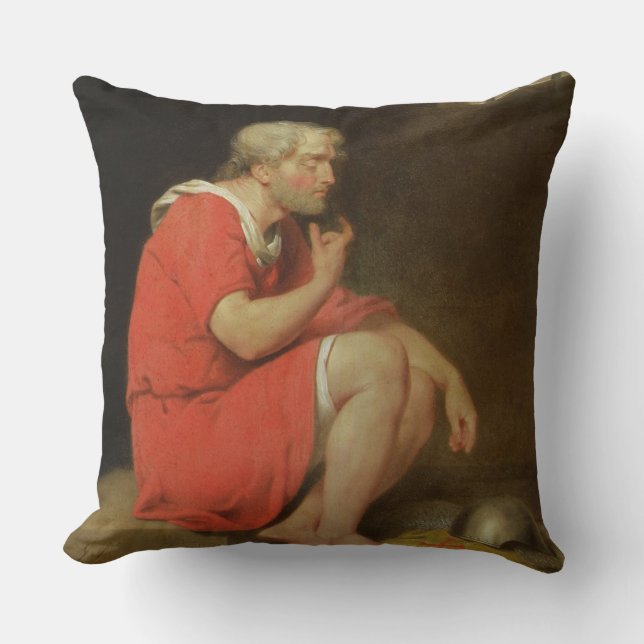 Robert (c.1054-1134) hertig av Normandy i Kudde (Framsida)