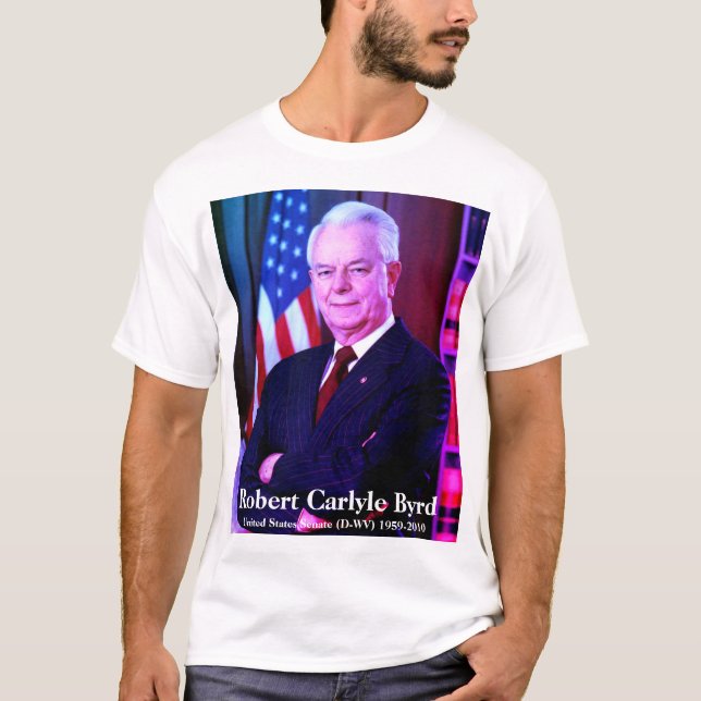 Robert C. Byrd, demokratisk West Virginia Senator T Shirt (Framsida)