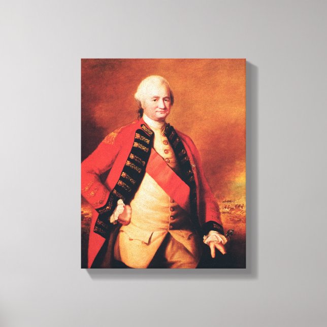 Robert Clive 1st Baron Clive, 1773 Canvastryck (Framsida)