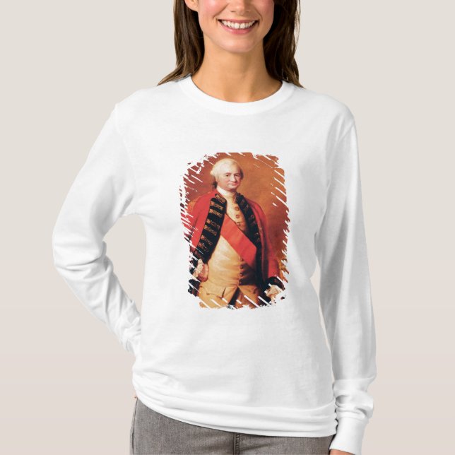Robert Clive 1st Baron Clive, c.1773 Tee Shirt (Framsida)