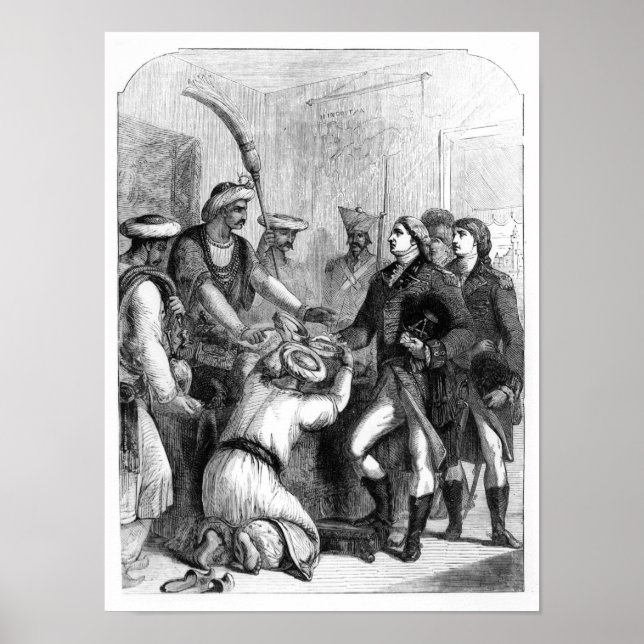 Robert Clive Receiving the 'Diwani' of Bengal Poster (Framsidan)