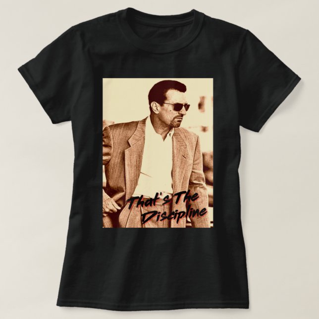 Robert De Niro - Heat T Shirt (Design framsida)
