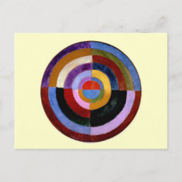 Robert Delaunay abstrakt art Vykort