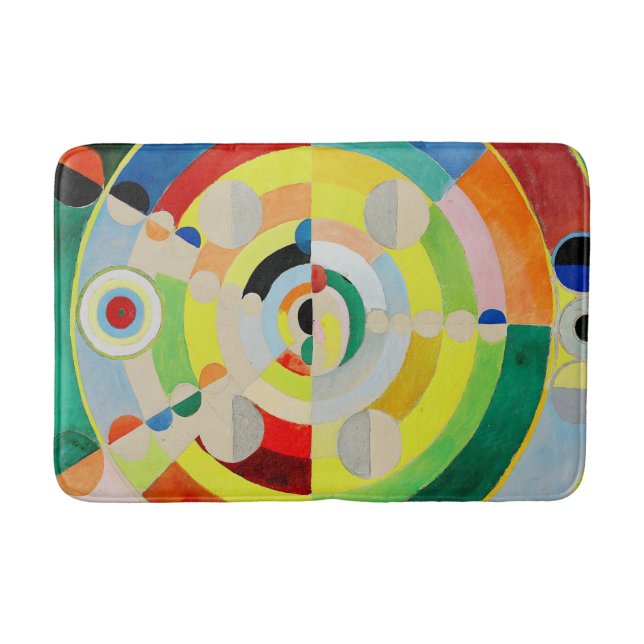 Robert Delaunay Disc Relief Badrumsmatta (Framsidan)
