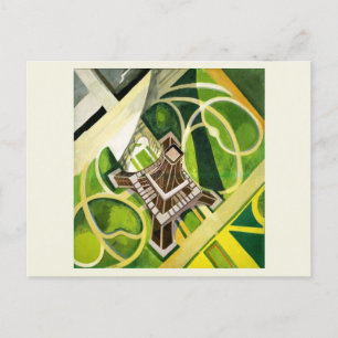 Robert Delaunay - Eiffel Torn 1922 Vykort
