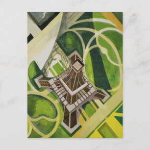 Robert Delaunay Eiffel Torn art Vykort
