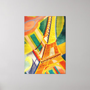 Robert Delaunay - Eiffel Torn Canvastryck