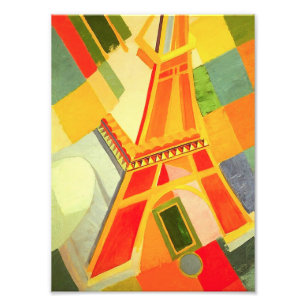 Robert Delaunay Eiffel Torn Print Fototryck