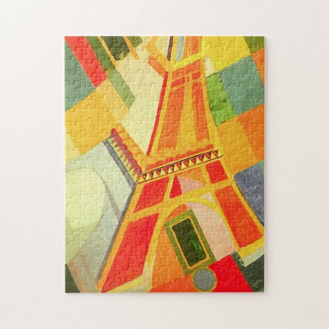 Robert Delaunay Eiffel tornpussel Pussel (Vertikal)
