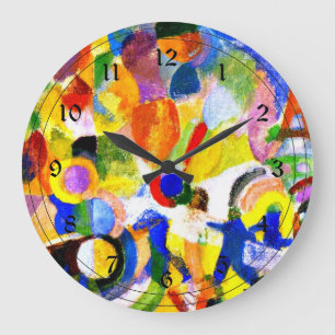 Robert DeLaunay - Homage to Bleriot Stor Klocka