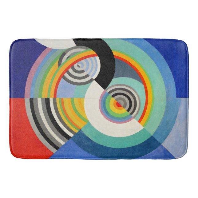 Robert Delaunay - Rythme n° 3 Badrumsmatta (Framsidan)