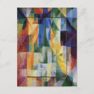 Robert Delaunay - Samtidiga fönster i staden Vykort