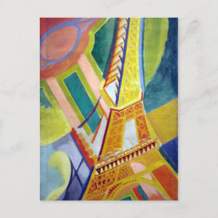 Robert Delaunay Tour Eiffel Vykort