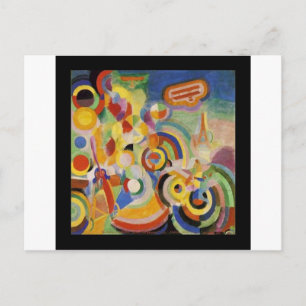 Robert Delaunays hem till Bleriot Vykort