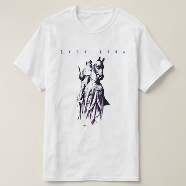 Robert den Bruce skottsjälvständigheten T Shirt (Design framsida)