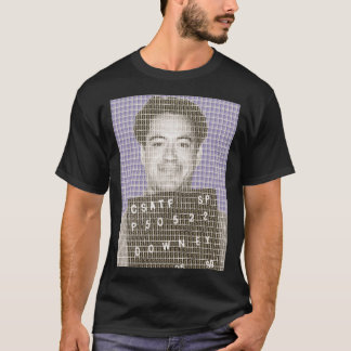 Robert Downey Jr Mugg Shot Violet T Shirt