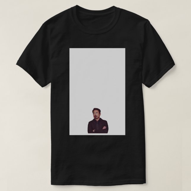 robert downey jr öga roll iphone case t shirt (Design framsida)