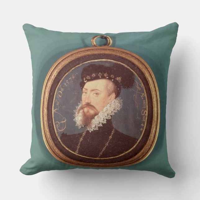 Robert Dudley, Earl av Leicester (c.1532-88) 1576 Kudde (Framsida)