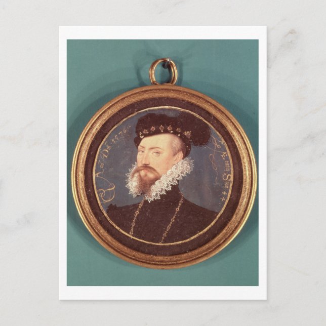 Robert Dudley, Earl av Leicester (c.1532-88) 1576 Vykort (Framsida)