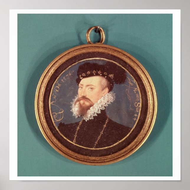 Robert Dudley, Earl of Leicester (c.1532-88) 1576 Poster (Framsidan)