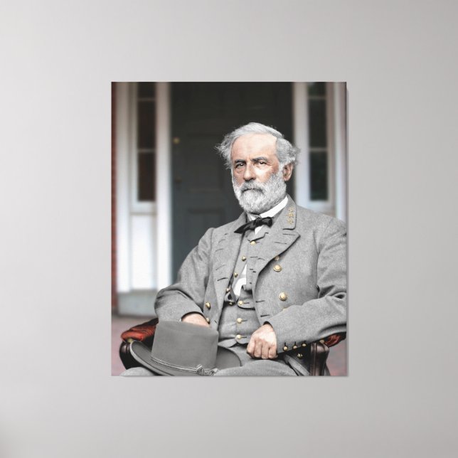 Robert E. Lee Canvas Print (Framsida)