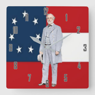 ROBERT E. LEE FYRKANTIG KLOCKA