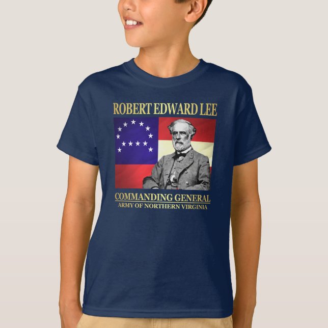 Robert E Lee (generalbefälhavare) T-shirt (Framsida)