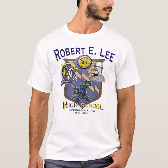 Robert E. Lee High School Alumni Shirt 50 T Shirt (Framsida)