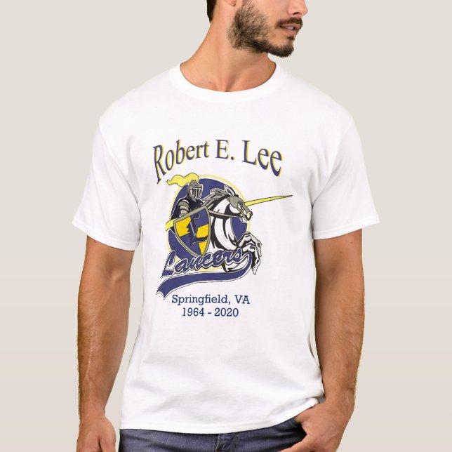 Robert E. Lee High School Lancers T-shirt (Framsida)