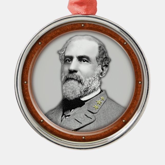 Robert E.Lee Julgransprydnad Metall (Framsidan)