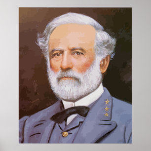 Robert E. Lee Målning Poster