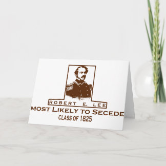 Robert E. Lee Mest troligen som utträder ur Kort