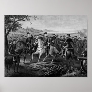 Robert E. Lee och hans Generals Poster