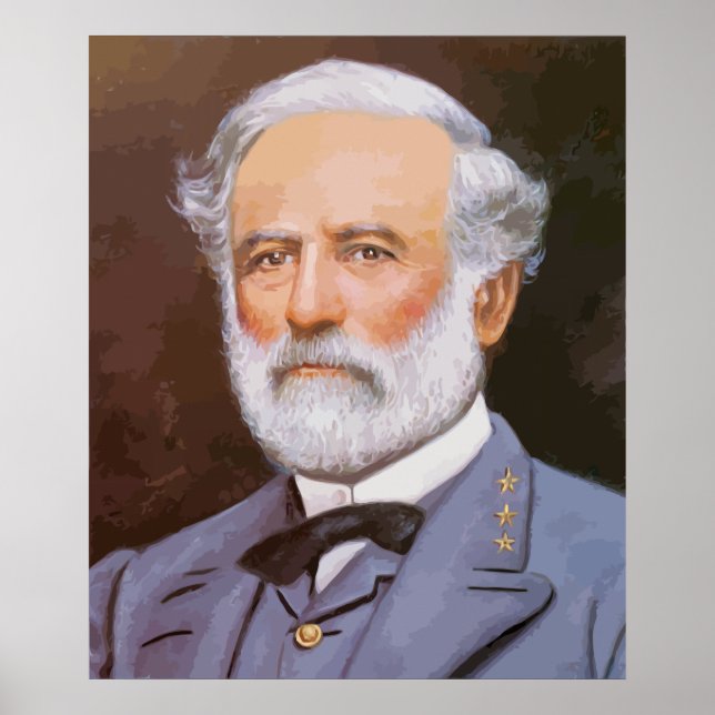 Robert E. Lee Painting Poster (Framsidan)