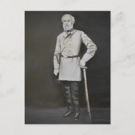 Robert E. Lee Porträtt General Art Postcard Vykort