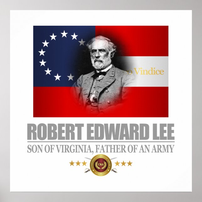 Robert E Lee (Southern Patriot) Poster (Framsidan)