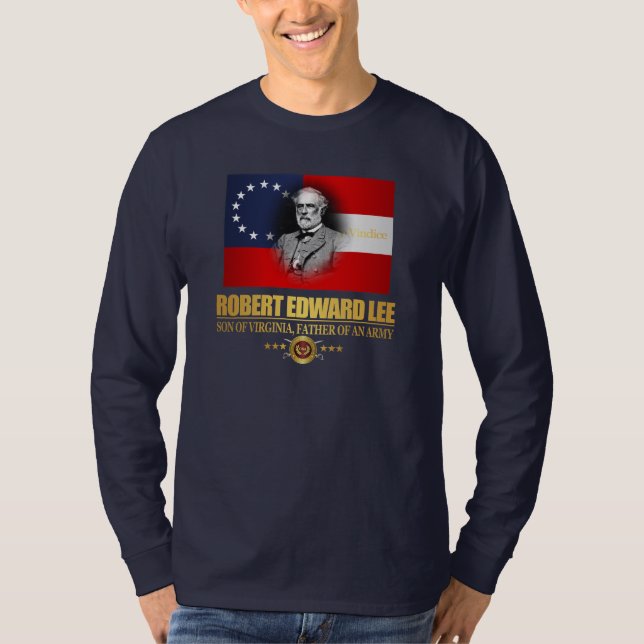 Robert E Lee (Southern Patriot) Tee Shirt (Framsida)